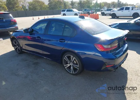 2020 BMW 330I z USA, uszkodzony, nr VIN 3MW5R1J02L8B14377